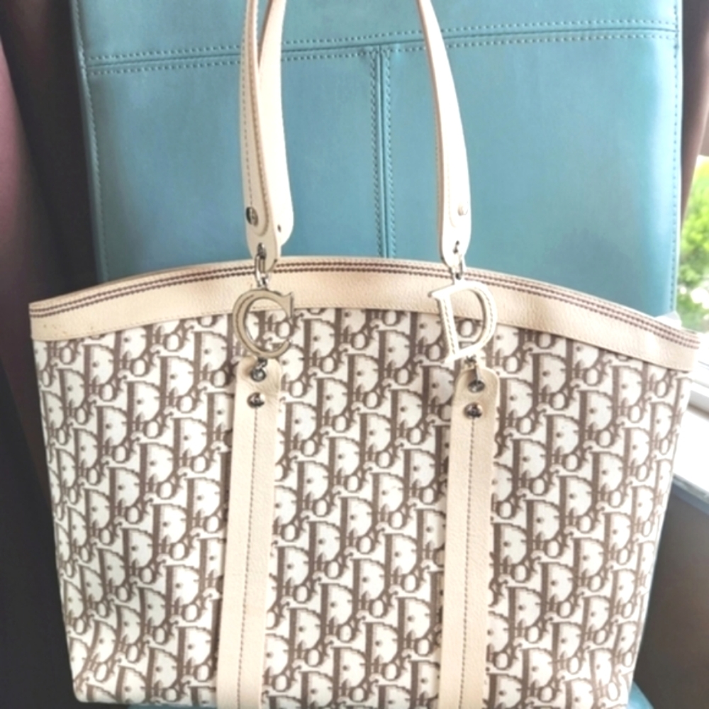 CHRISTIAN DIOR Y2K Brown Canvas Diorissmo Embroidery John Galliano Ltd Ed Purse - Picture 4 of 16